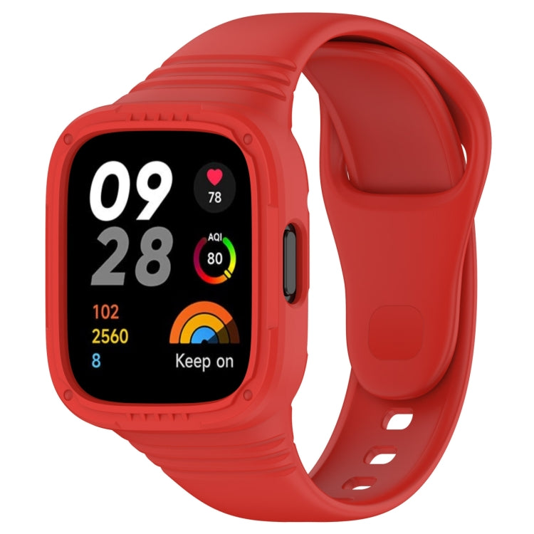 Integrated Fully Enclosed Silicone Watch Band, For Redmi Watch 3