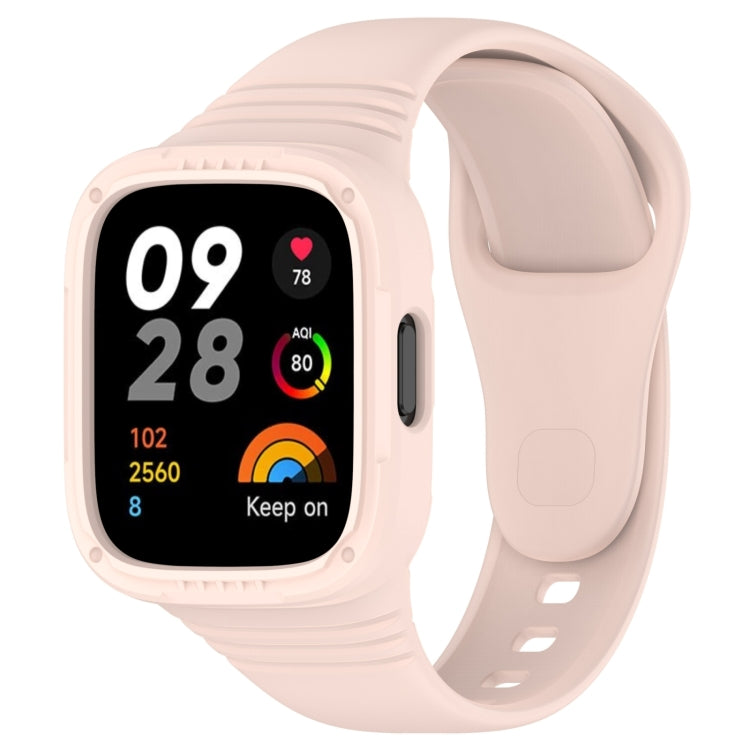 Integrated Fully Enclosed Silicone Watch Band, For Redmi Watch 3
