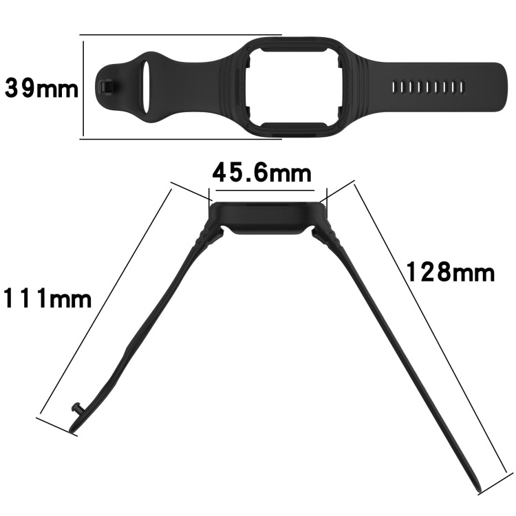 Integrated Fully Enclosed Silicone Watch Band, For Redmi Watch 3