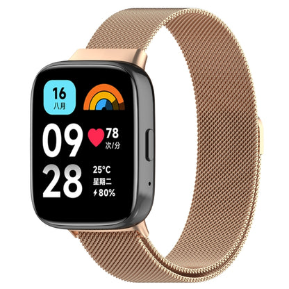 Milan Magnetic Steel Mesh Watch Band, For Redmi Watch 3 Active, For Redmi Watch 3 Lite