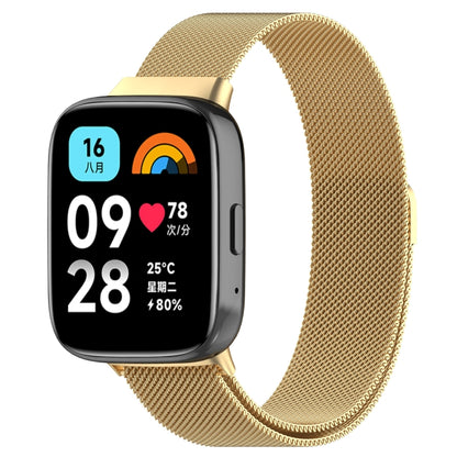 Milan Magnetic Steel Mesh Watch Band, For Redmi Watch 3 Active, For Redmi Watch 3 Lite