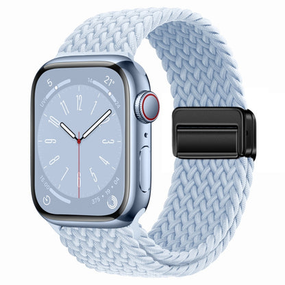 Nylon Woven Magnetic Fold Buckle Watch Band, For Apple Watch SE 2023 44mm, For  Apple Watch SE 2023 40mm