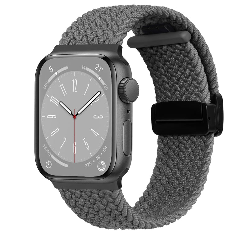 Nylon Woven Magnetic Fold Buckle Watch Band, For Apple Watch SE 2023 44mm, For  Apple Watch SE 2023 40mm