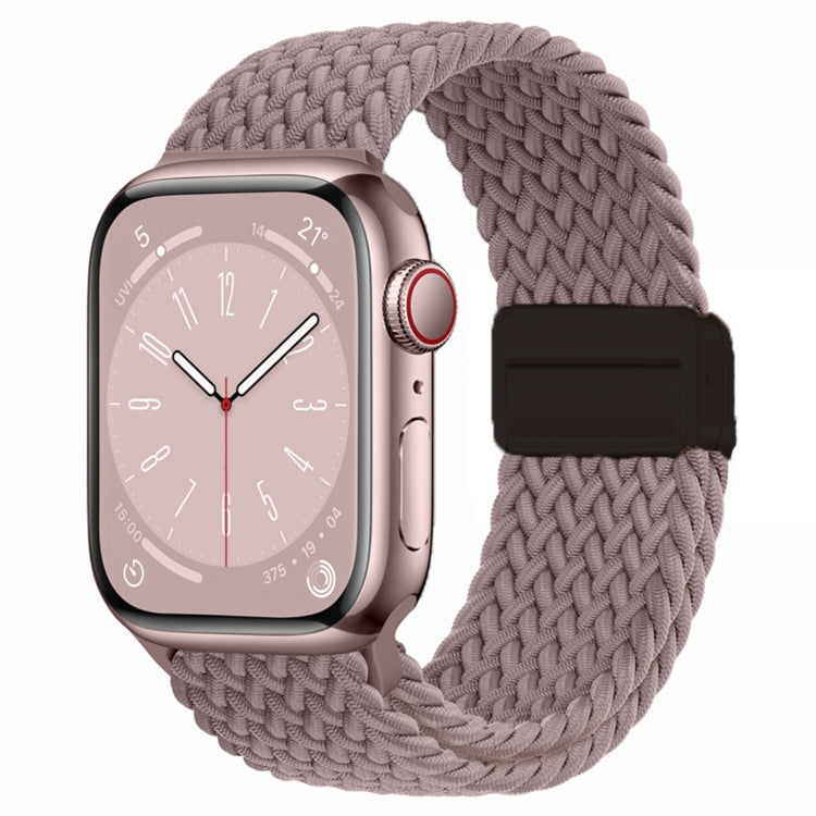 Nylon Woven Magnetic Fold Buckle Watch Band, For Apple Watch Ultra 2 49mm, For Apple Watch Series 9 45mm