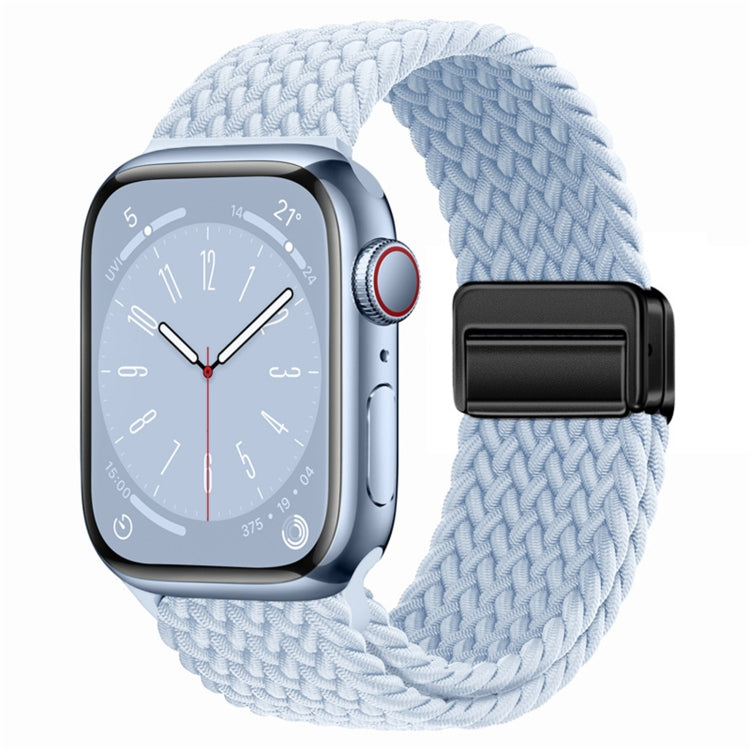 Nylon Woven Magnetic Fold Buckle Watch Band, For Apple Watch Series 8 41mm, For  Apple Watch Series 8 45mm