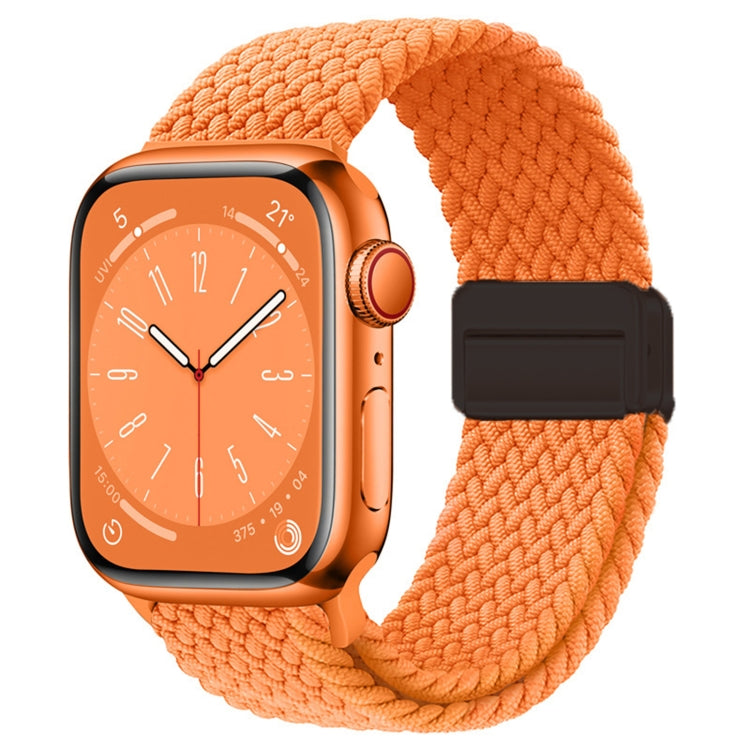 Nylon Woven Magnetic Fold Buckle Watch Band, For Apple Watch Series 8 41mm, For  Apple Watch Series 8 45mm