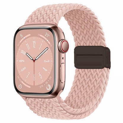 Nylon Woven Magnetic Fold Buckle Watch Band, For Apple Watch Series 8 41mm, For  Apple Watch Series 8 45mm