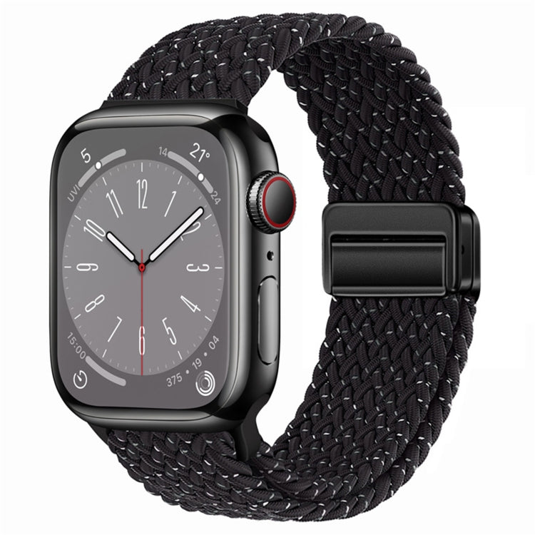 Nylon Woven Magnetic Fold Buckle Watch Band, For Apple Watch Series 8 41mm, For  Apple Watch Series 8 45mm