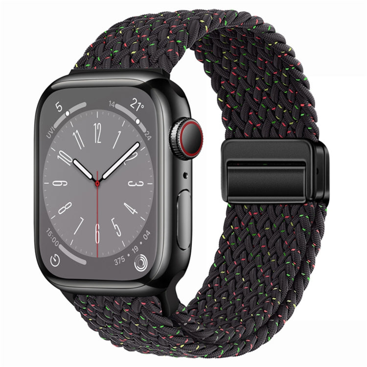 Nylon Woven Magnetic Fold Buckle Watch Band, For Apple Watch SE 2022 40mm, For Apple Watch SE 2022 44mm