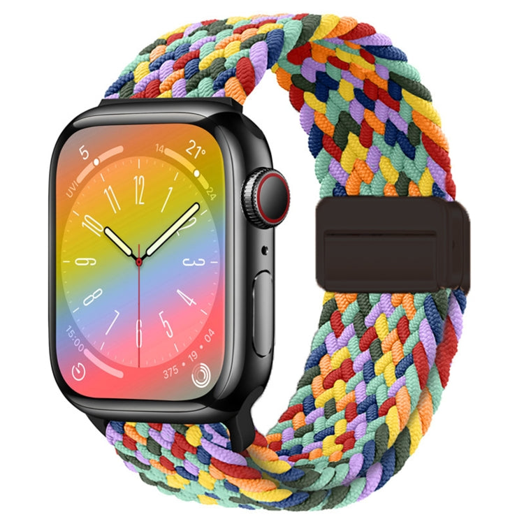Nylon Woven Magnetic Fold Buckle Watch Band, For Apple Watch Series 4 44mm, For  Apple Watch Series 4 40mm