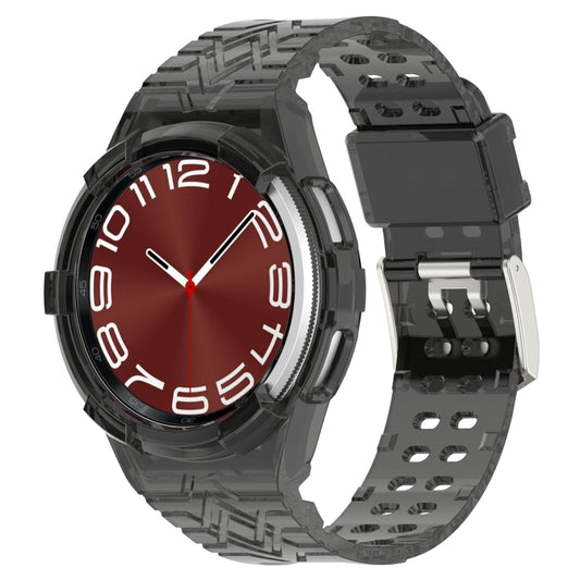Glacier TPU Integrated Watch Band, For Samsung Galaxy Watch6 Classic 47mm  R960, For Samsung Galaxy Watch6 Classic 43mm  R950