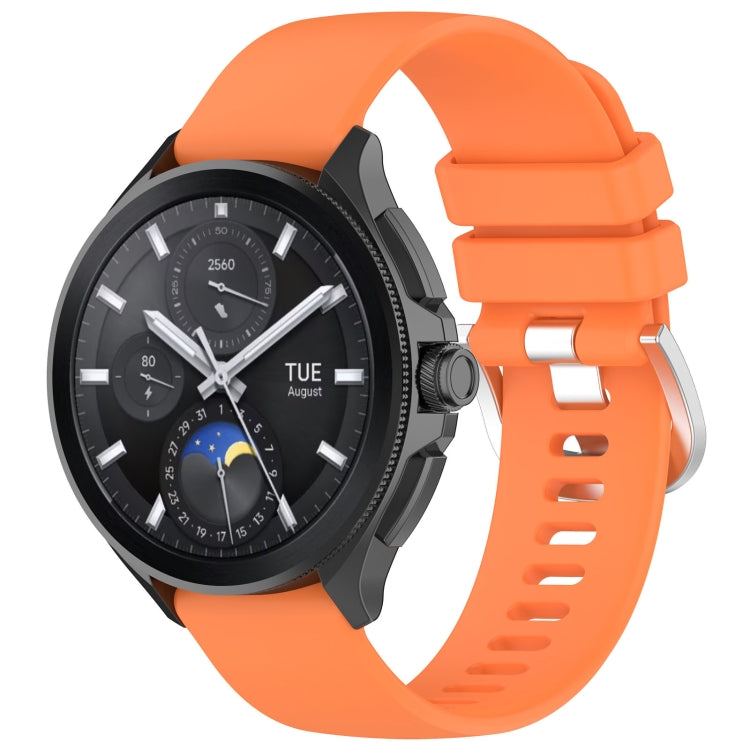 Glossy Surface Silicone Watch Band, For Xiaomi Watch S3