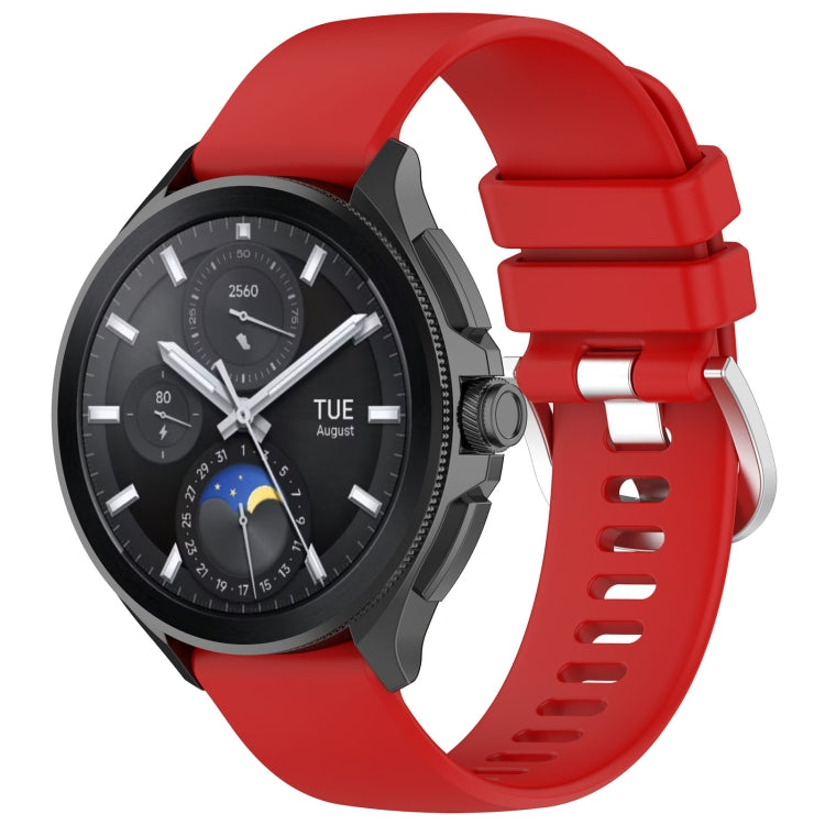 Glossy Surface Silicone Watch Band, For Xiaomi Watch S3