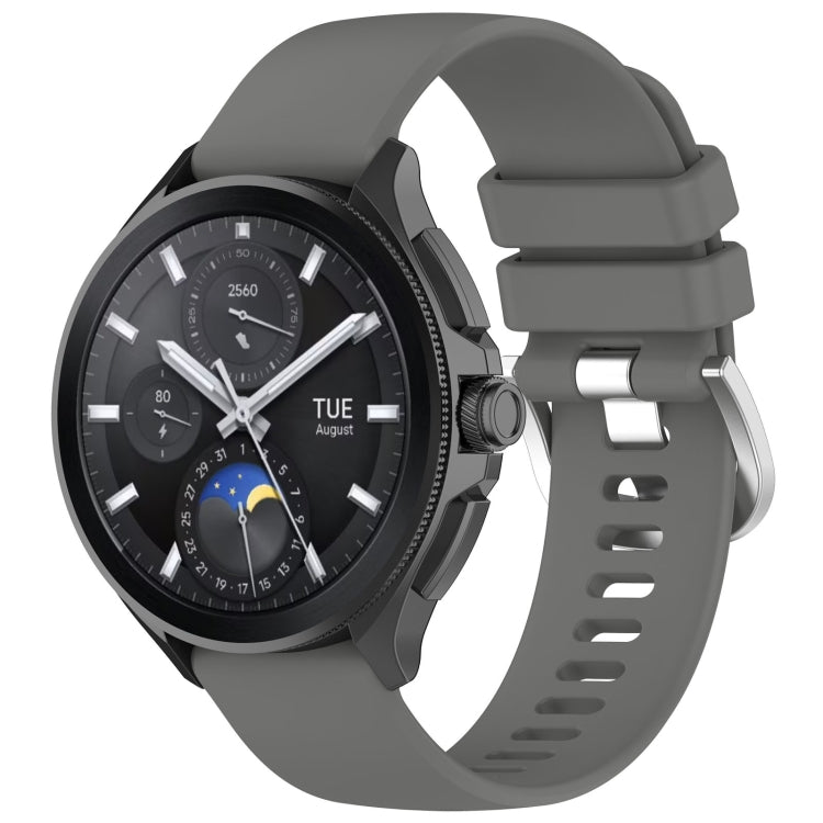Glossy Surface Silicone Watch Band, For Xiaomi Watch S3