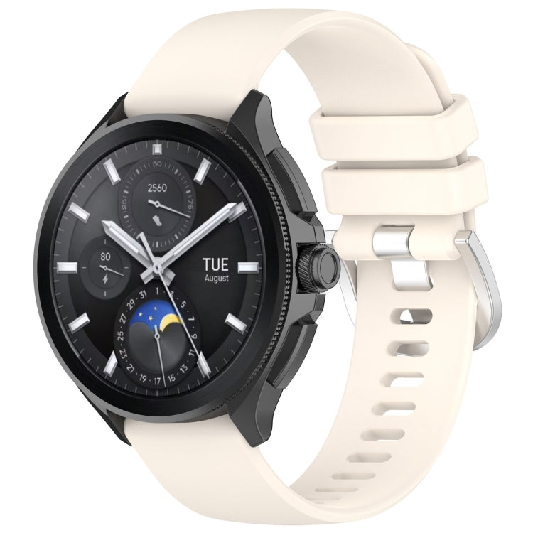 Glossy Surface Silicone Watch Band, For Xiaomi Watch S3