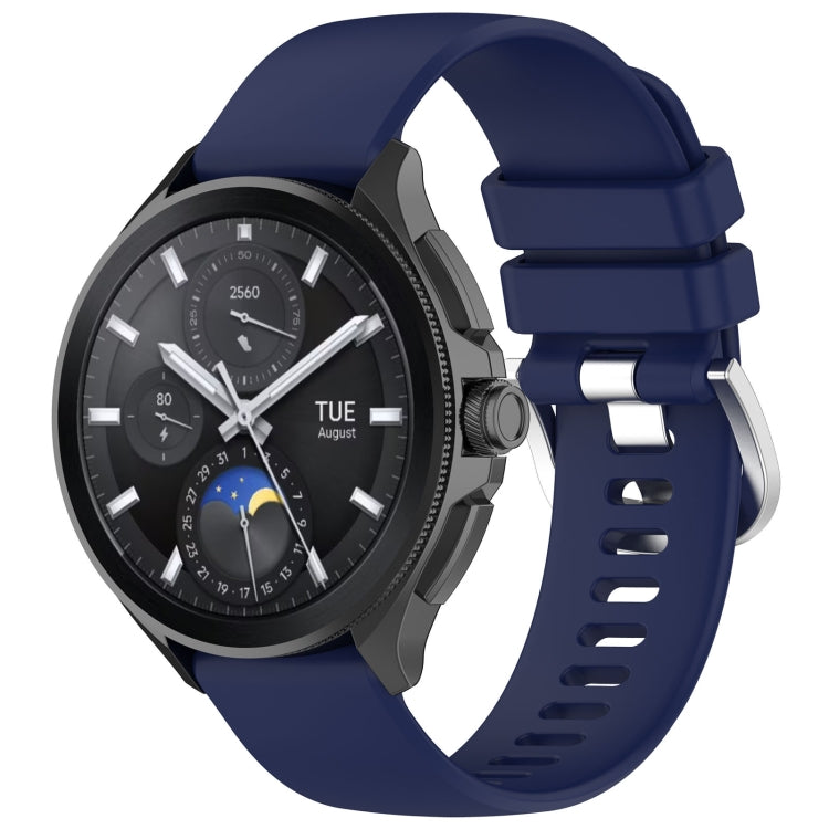 Glossy Surface Silicone Watch Band, For Xiaomi Watch S3