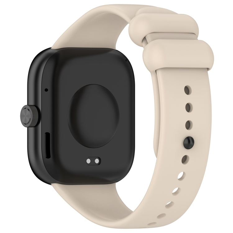Solid Color Liquid Silicone Watch Band, For Redmi Watch 4