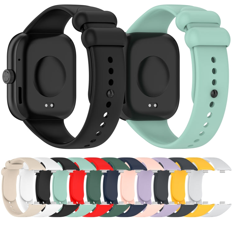 Solid Color Liquid Silicone Watch Band, For Redmi Watch 4