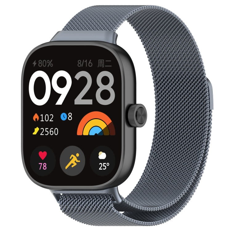 Milan Magnetic Steel Mesh Watch Band, For Redmi Watch 4