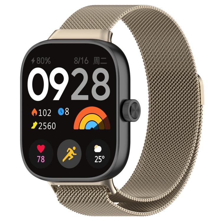 Milan Magnetic Steel Mesh Watch Band, For Redmi Watch 4
