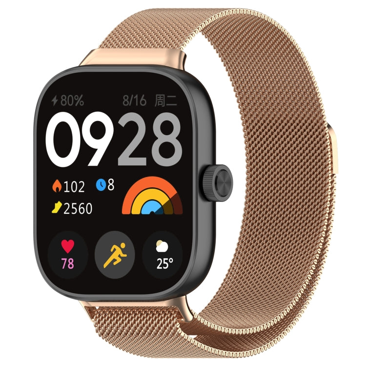 Milan Magnetic Steel Mesh Watch Band, For Redmi Watch 4