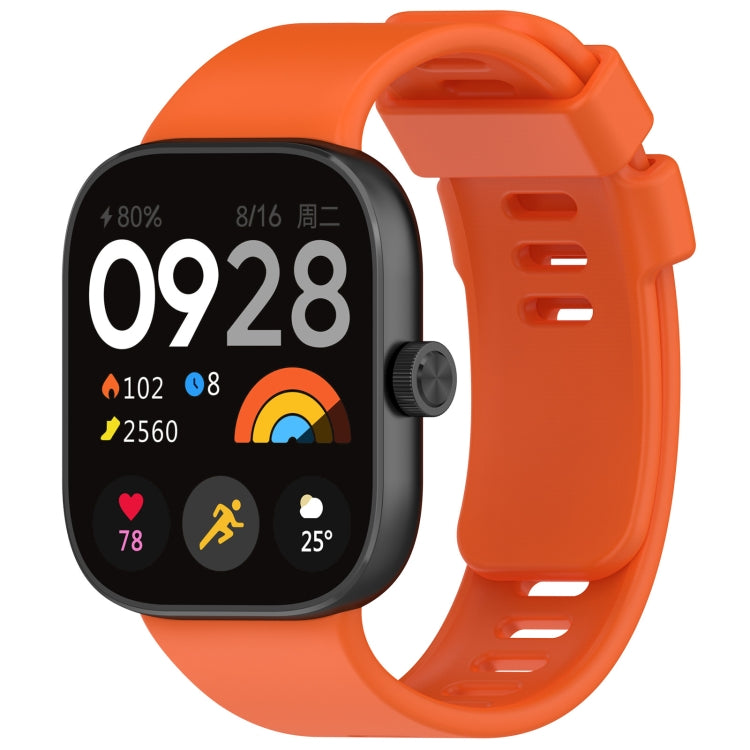 Solid Color Silicone Sports Watch Band, For Redmi Watch 4