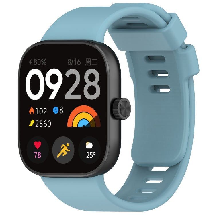 Solid Color Silicone Sports Watch Band, For Redmi Watch 4