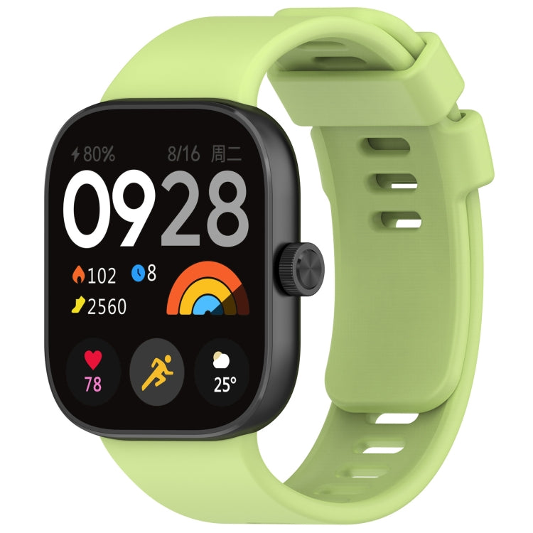 Solid Color Silicone Sports Watch Band, For Redmi Watch 4