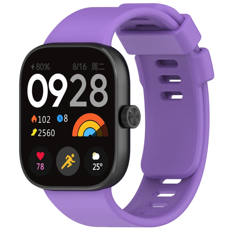 Solid Color Silicone Sports Watch Band, For Redmi Watch 4