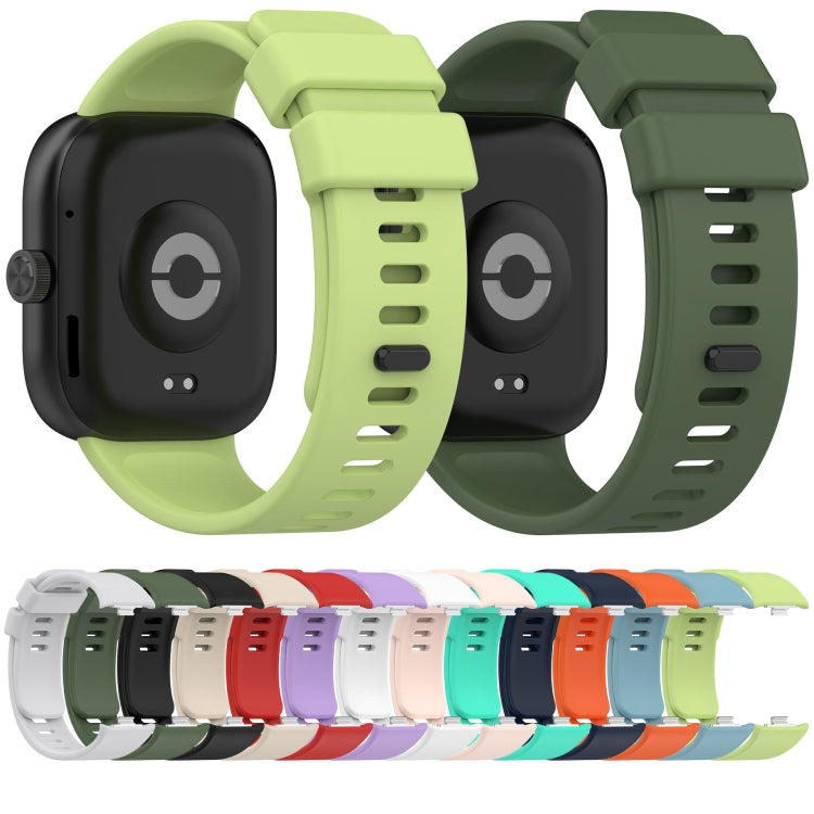 Solid Color Silicone Sports Watch Band, For Redmi Watch 4