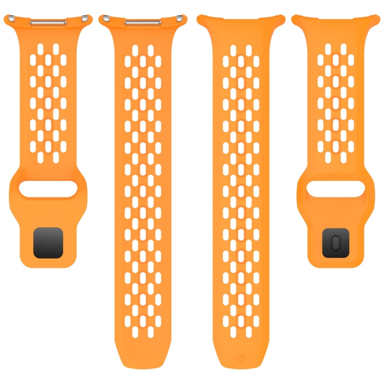 Reverse Buckle Silicone Breathable Watch Band, For Samsung Galaxy Watch Ultra 47mm / Ultra 2025