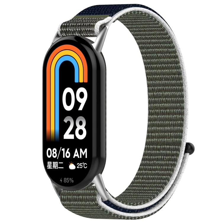 Loop Nylon Hook and Loop Fastener Watch Band, For Xiaomi Smart Band 9 / 9 NFC / 8 / 8 NFC