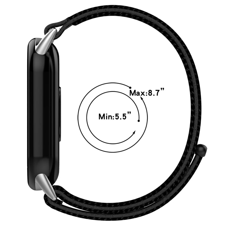 Loop Nylon Hook and Loop Fastener Watch Band, For Xiaomi Smart Band 9 / 9 NFC / 8 / 8 NFC