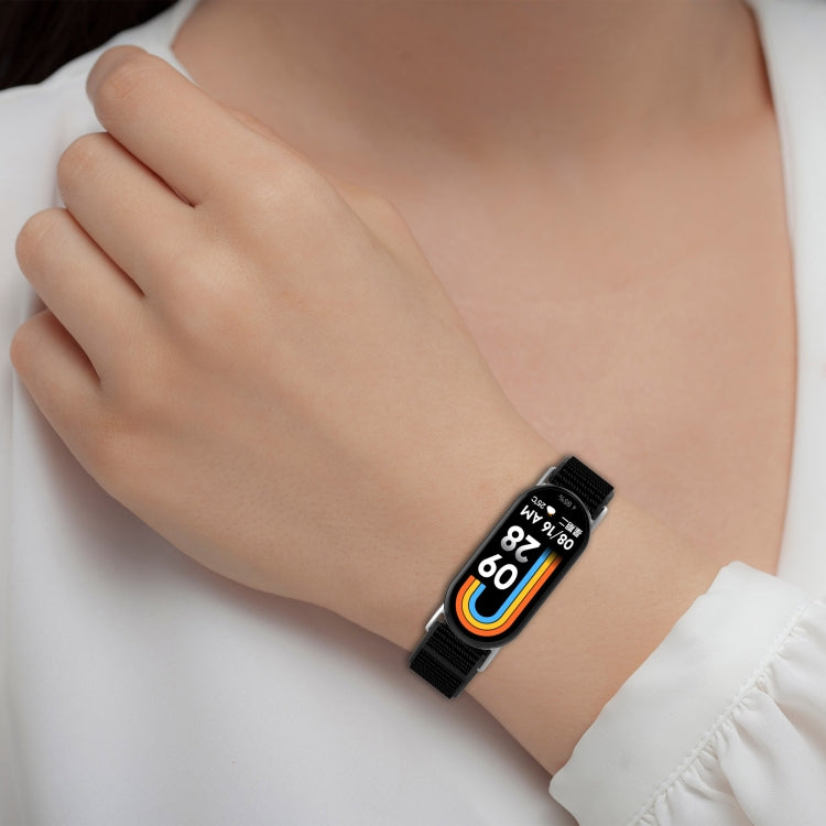 Loop Nylon Hook and Loop Fastener Watch Band, For Xiaomi Smart Band 9 / 9 NFC / 8 / 8 NFC