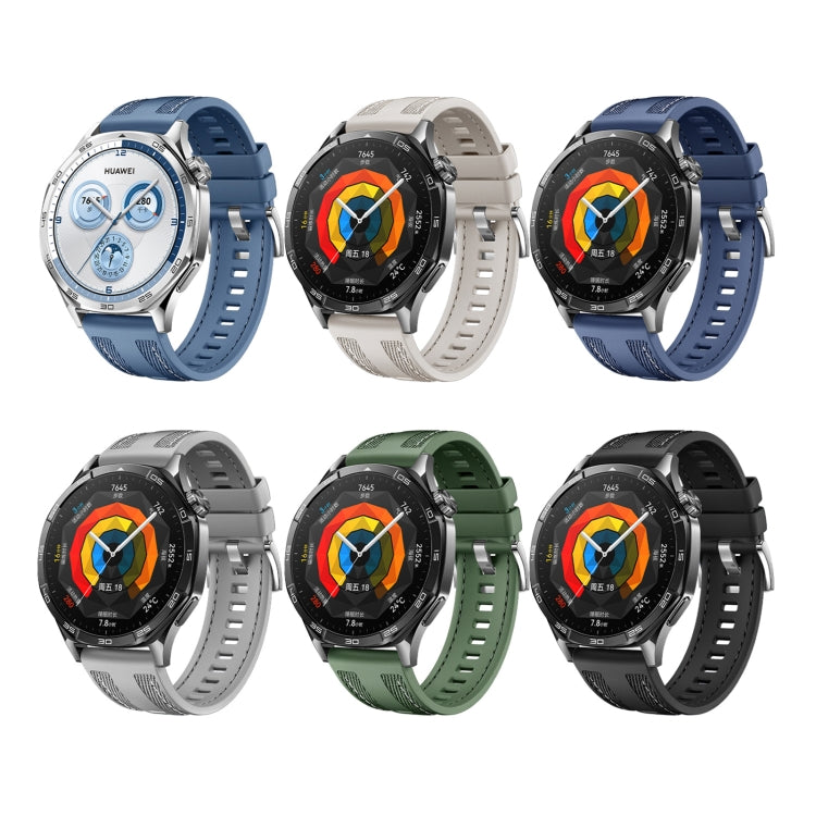 Push Connector 22mm Hybrid Nylon Silicone Watch Band, For Redmi Watch 5 Active / Watch 5 Lite