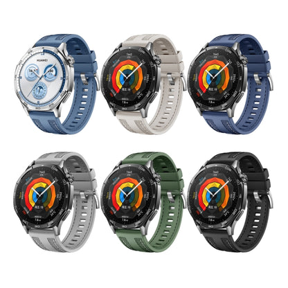 Push Connector 22mm Hybrid Nylon Silicone Watch Band, For Redmi Watch 5 Active / Watch 5 Lite