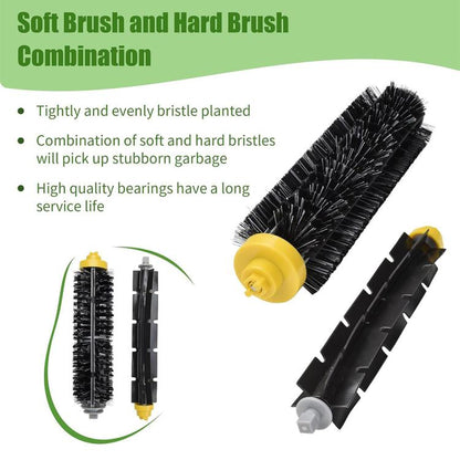 JUNSUNMAY 14pcs/Set Sweeper Replacement Parts Kit for iRobot Roomba 700 Series, 14pcs/Set Replacement Parts Kit