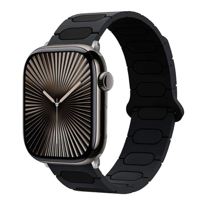 Oval Magnetic Silicone Watch Band, For Apple Watch 46mm / 49mm / 45mm / 44mm, For Apple Watch 42mm / 41mm / 40mm / 38mm