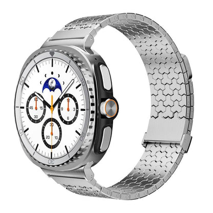 Y-Shaped Dual Magnetic Stainless Steel Watch Band, For Samsung Galaxy Watch8 / Watch8 Classic