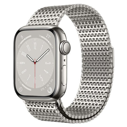 Pin-Chain Milanese Magnetic Watch Band, For Apple Watch 46mm / 49mm / 45mm / 44mm, For Apple Watch 42mm / 41mm / 40mm / 38mm