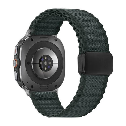 Off Road Magnetic Buckle Braided Nylon Loop Watch Band, For Samsung Galaxy Watch Ultra 47mm / Ultra 2025