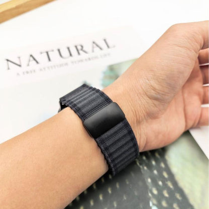 Off Road Magnetic Buckle Braided Nylon Loop Watch Band, For Samsung Galaxy Watch Ultra 47mm / Ultra 2025
