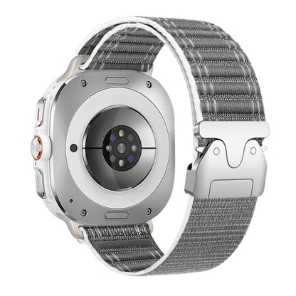 Parachute Buckle Wave Texture Nylon Watch Band, For Samsung Galaxy Watch Ultra 47mm / Ultra 2025