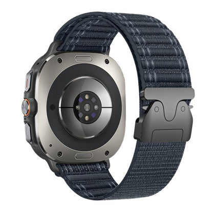 Parachute Buckle Wave Texture Nylon Watch Band, For Samsung Galaxy Watch Ultra 47mm / Ultra 2025