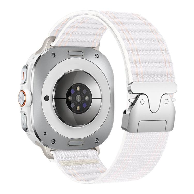 Parachute Buckle Wave Texture Nylon Watch Band, For Samsung Galaxy Watch Ultra 47mm / Ultra 2025