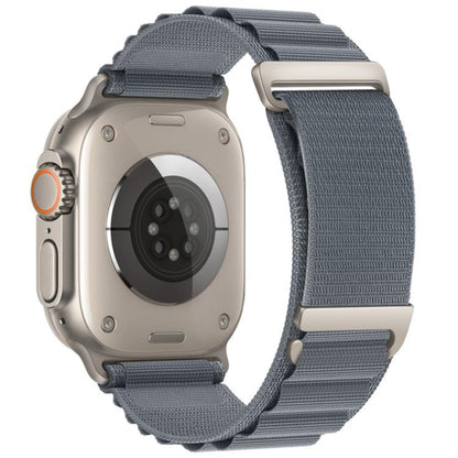 C Buckle Two-Section High Mountain Loop Nylon Watch Band, For Apple Watch 46mm / 49mm / 45mm / 44mm, For Apple Watch 42mm / 41mm / 40mm / 38mm