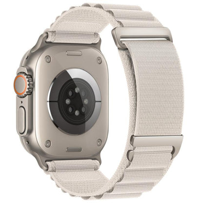 C Buckle Two-Section High Mountain Loop Nylon Watch Band, For Apple Watch 46mm / 49mm / 45mm / 44mm, For Apple Watch 42mm / 41mm / 40mm / 38mm