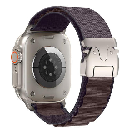 Parachute Buckle High Mountain Nylon Loop Watch Band, For Apple Watch 46mm / 49mm / 45mm / 44mm, For Apple Watch 42mm / 41mm / 40mm / 38mm