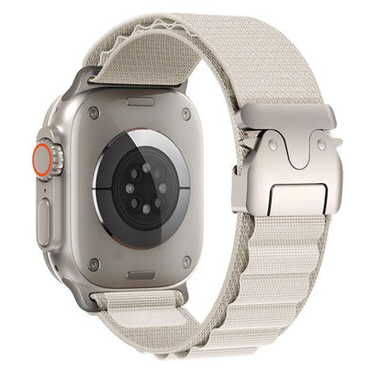 Parachute Buckle High Mountain Nylon Loop Watch Band, For Apple Watch 46mm / 49mm / 45mm / 44mm, For Apple Watch 42mm / 41mm / 40mm / 38mm