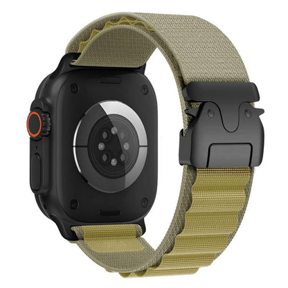 Parachute Buckle High Mountain Nylon Loop Watch Band, For Apple Watch 46mm / 49mm / 45mm / 44mm, For Apple Watch 42mm / 41mm / 40mm / 38mm